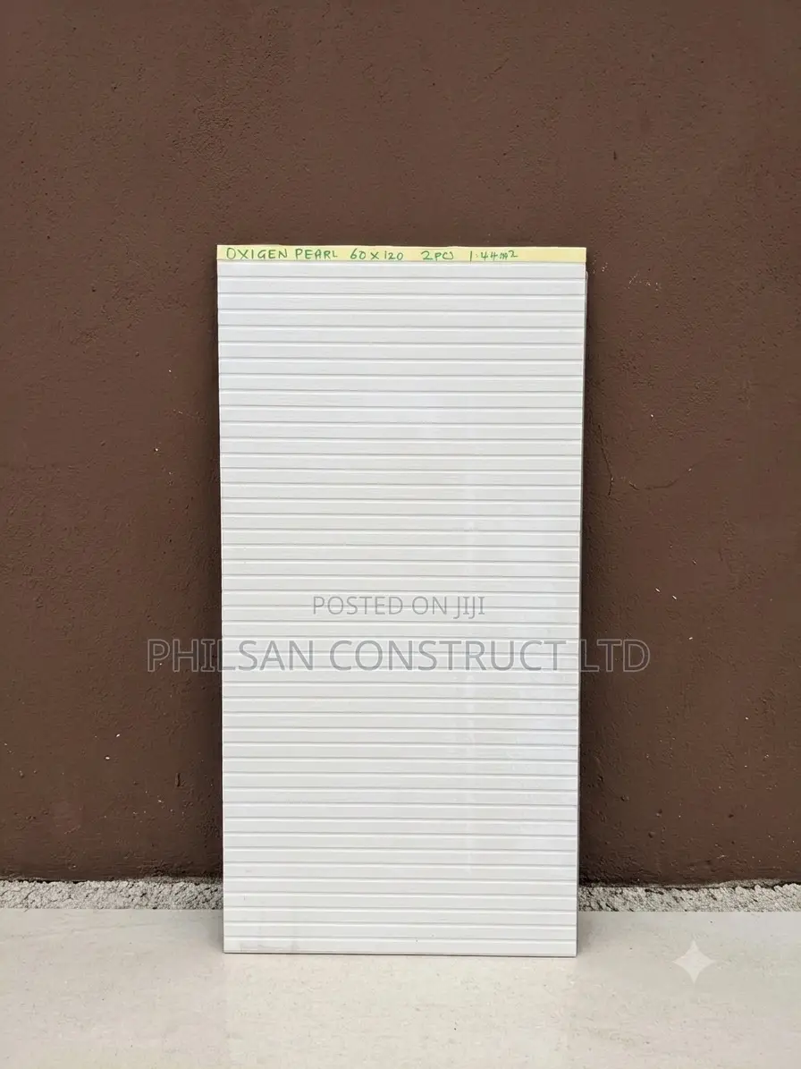 Premium Oxigen Pearl Fluted Decor Tiles (60 X120 Crm)