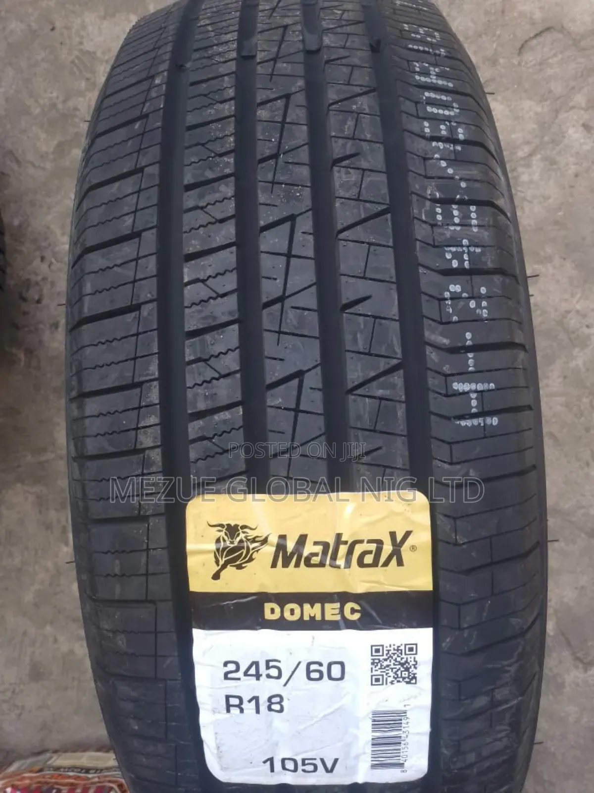 Matrax Tyre 245/60/18 for Toyota Highlander 2018 Mod Etc 