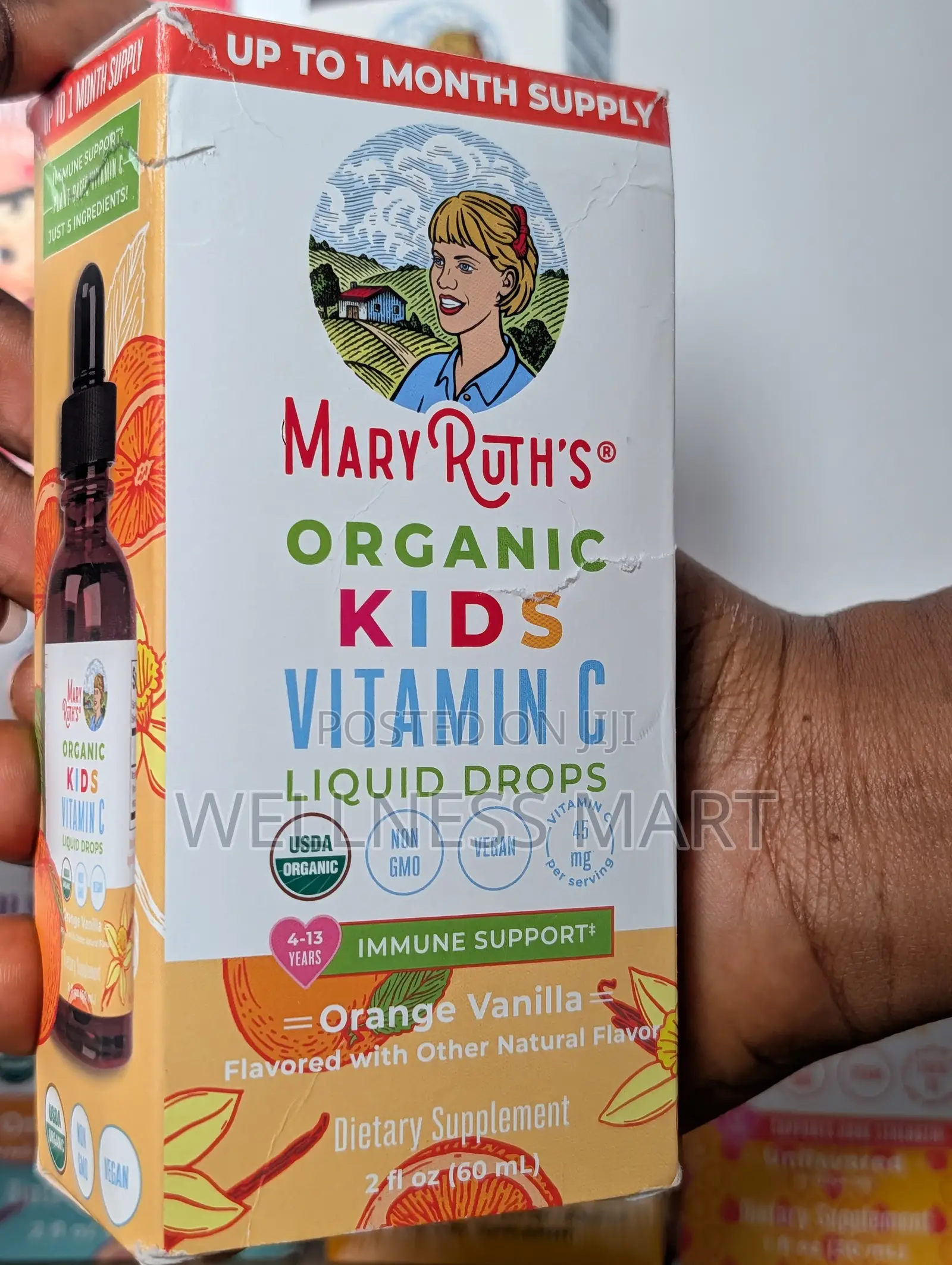 Maryruth Organic Kids Vitamin C Drops - Immune Support 4-13yrs