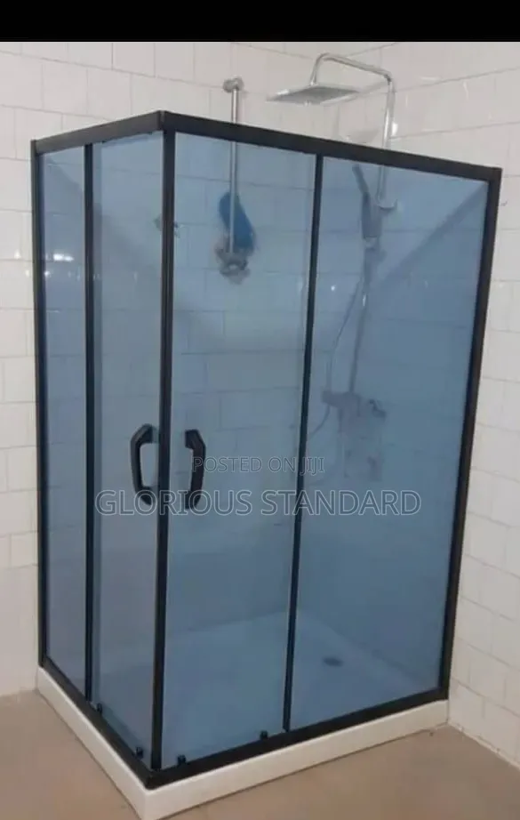 120x 90 Shower Cubicle Black