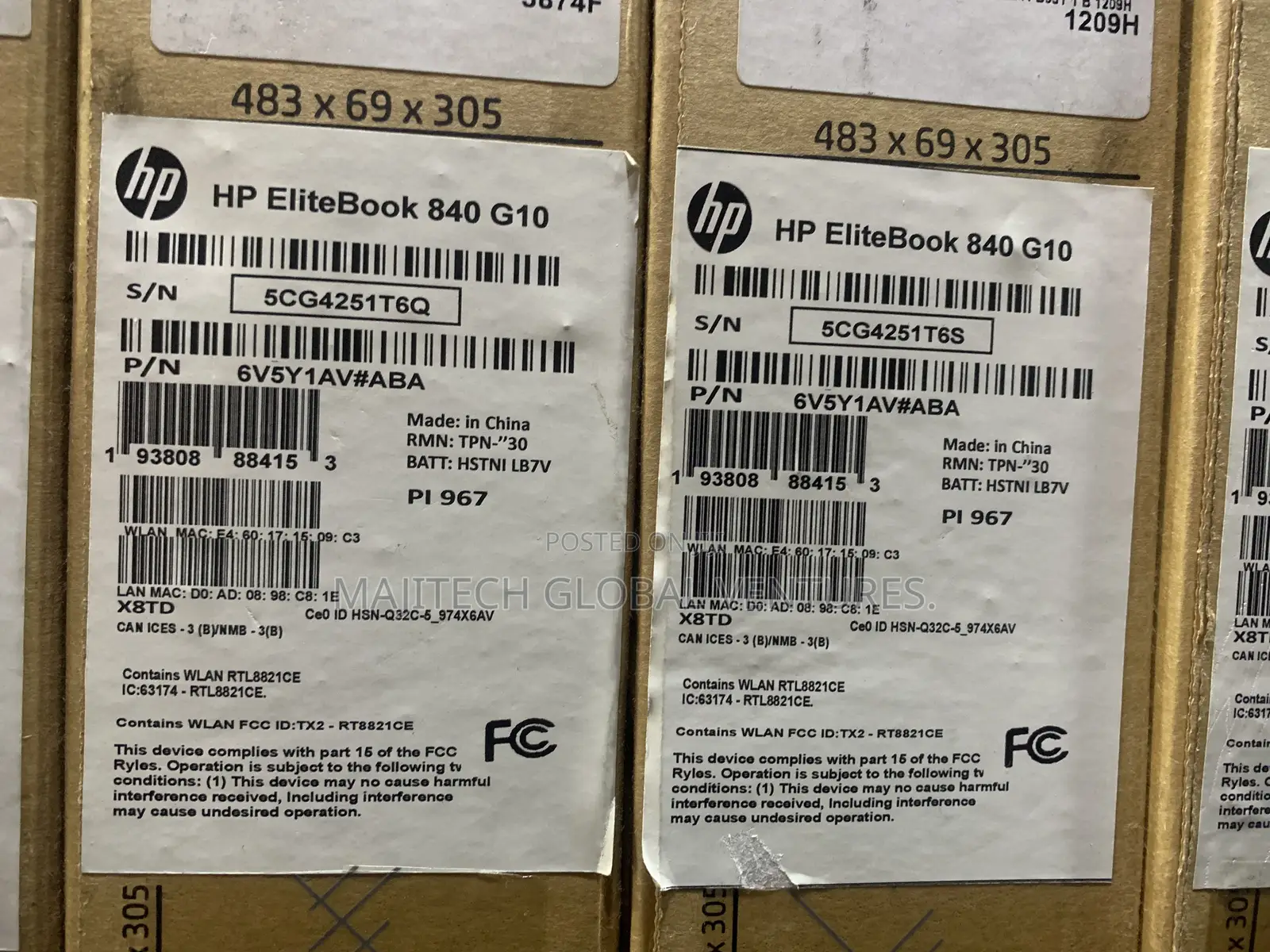 New Laptop HP EliteBook 840 G10 16GB Intel Core i7 SSD 512GB