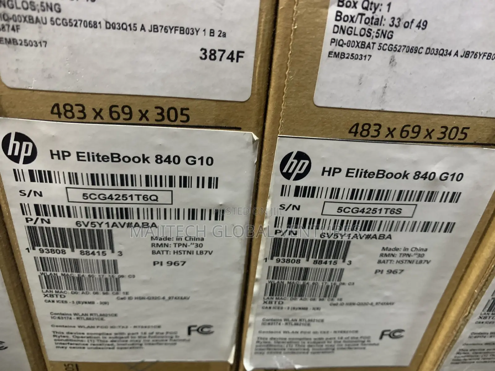 New Laptop HP EliteBook 840 G10 16GB Intel Core i7 SSD 512GB