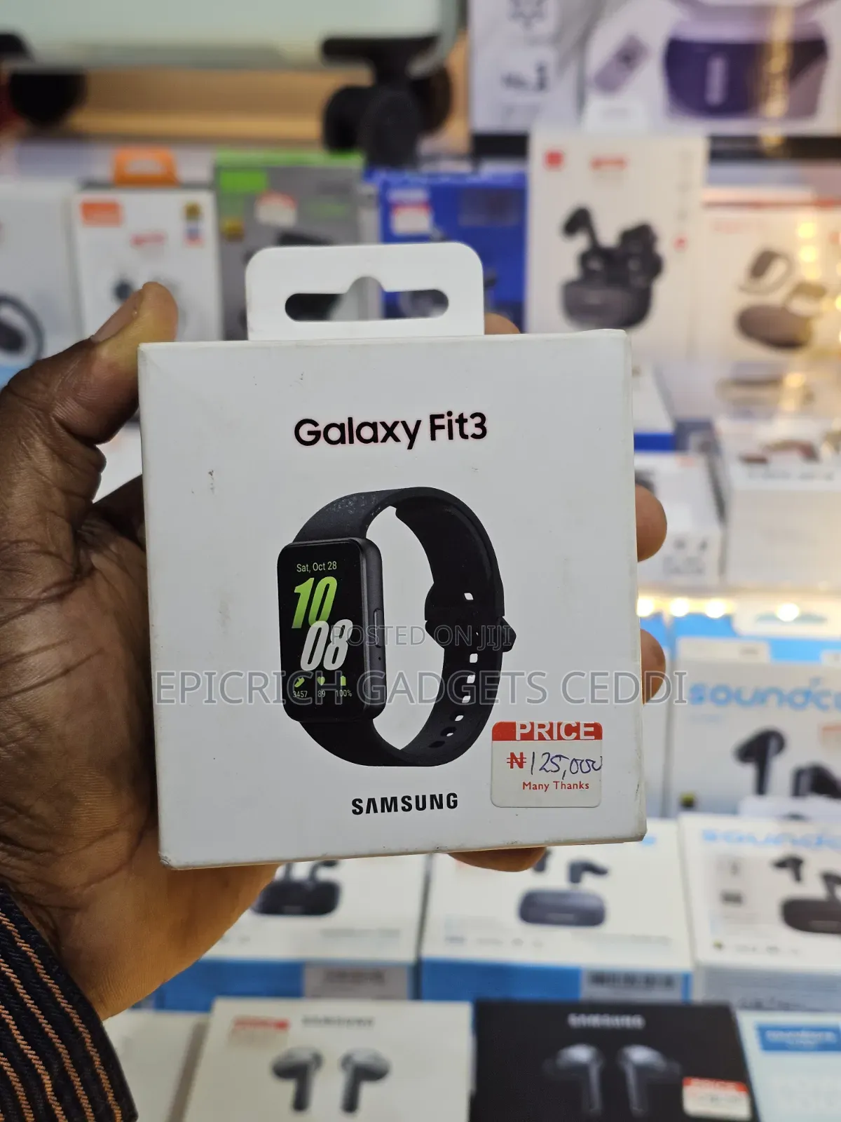 Samsung Galaxy Watch Fit 3 Fitness Tracker