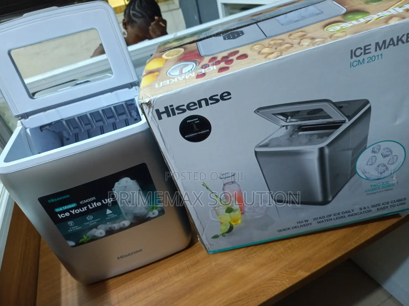 Sleek Design, Massive Ice Output – Hisense Icm2011