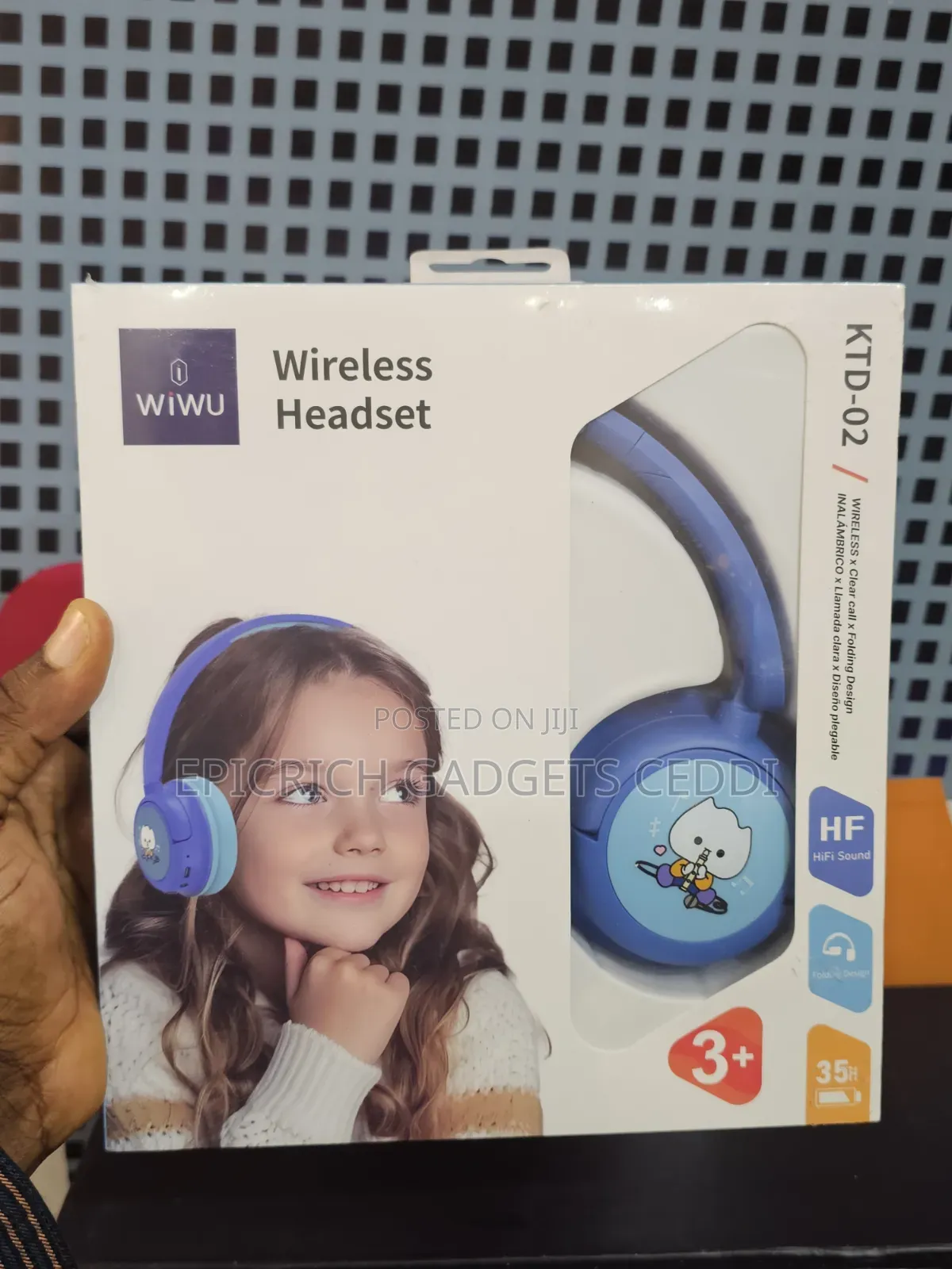 Wiwu Kiddies Wireless Bluetooth Headphone