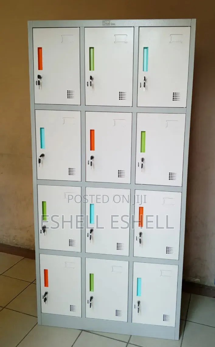12 Doors Metal Staff Locker