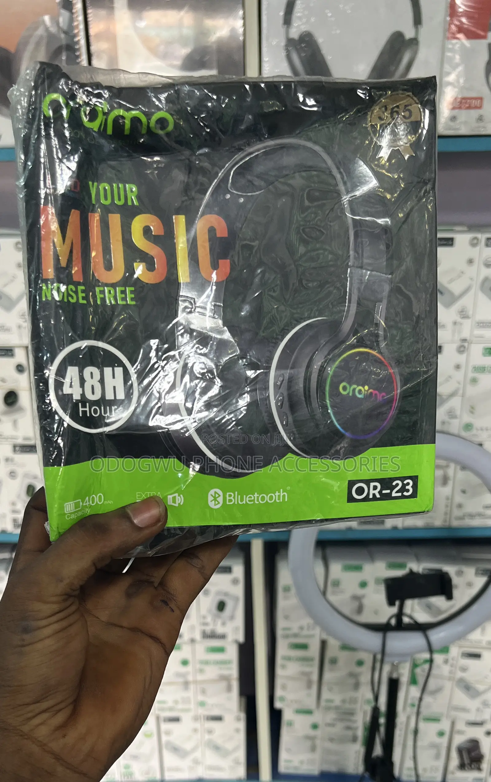 Oraimo Extra Bass Headset – Clear Sound Deep Bass