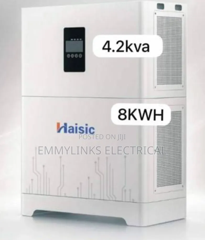 Haisic 4.2kva, 8kwh All-in-One Solar Generator