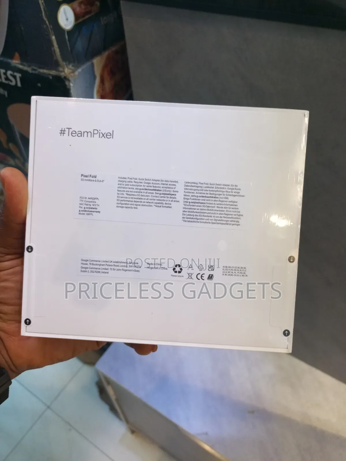 New Google Pixel Fold 256 GB Black