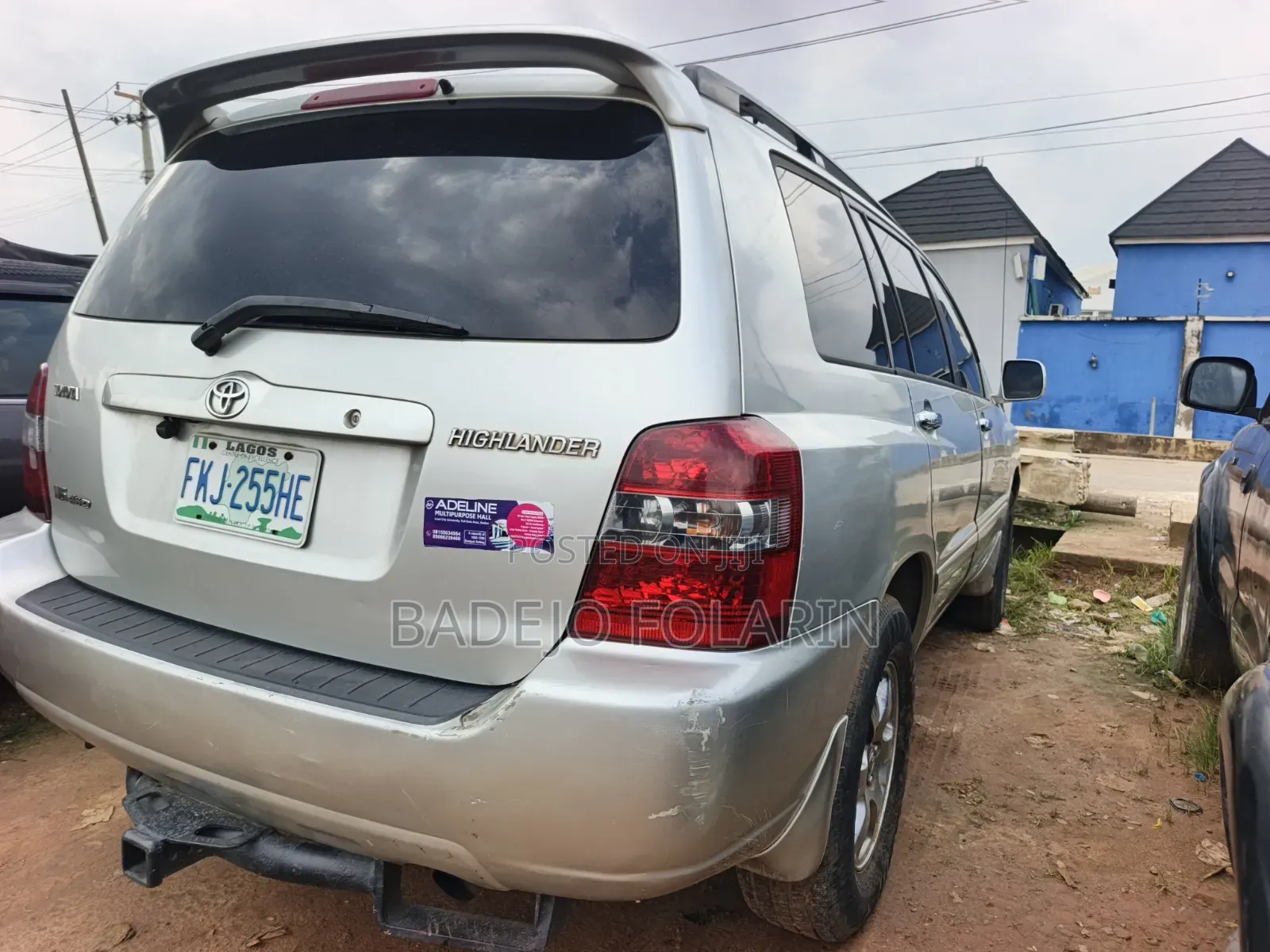 Toyota Highlander 2005 Silver
