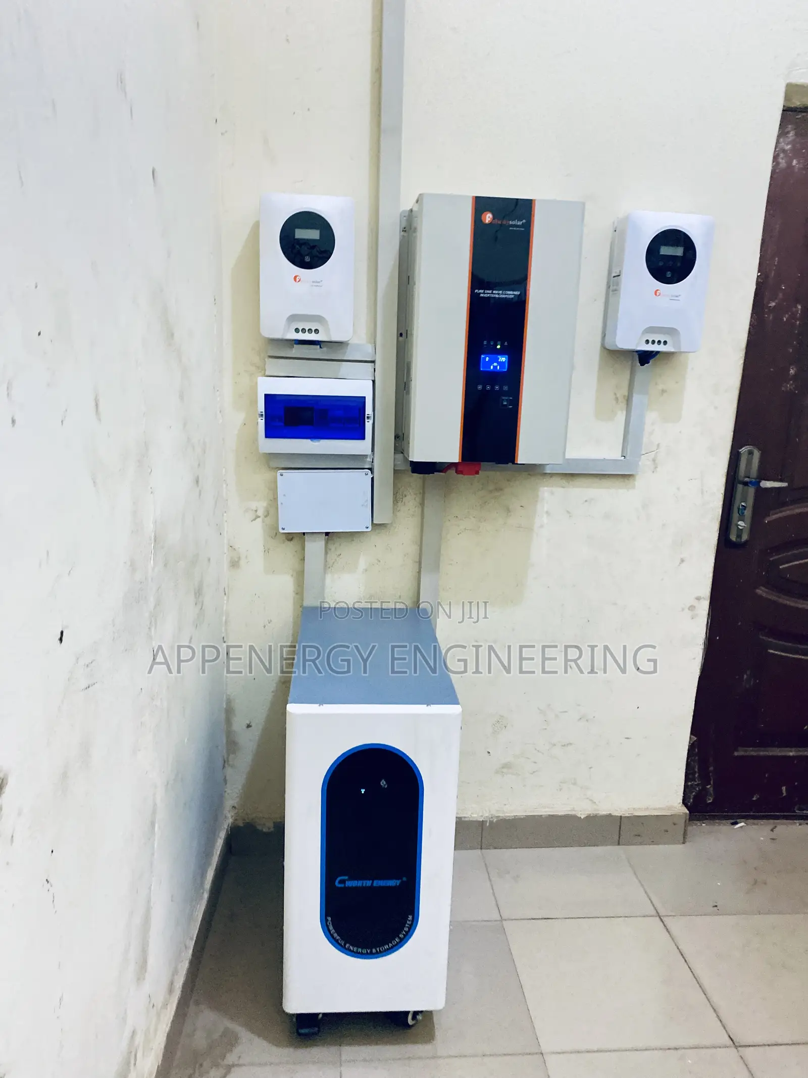 Petrol Station on Solar 10kva Paired With 15kwh