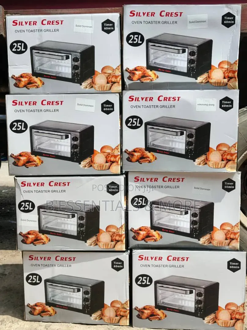 25litres Silver Crest Oven Toaster and Griller