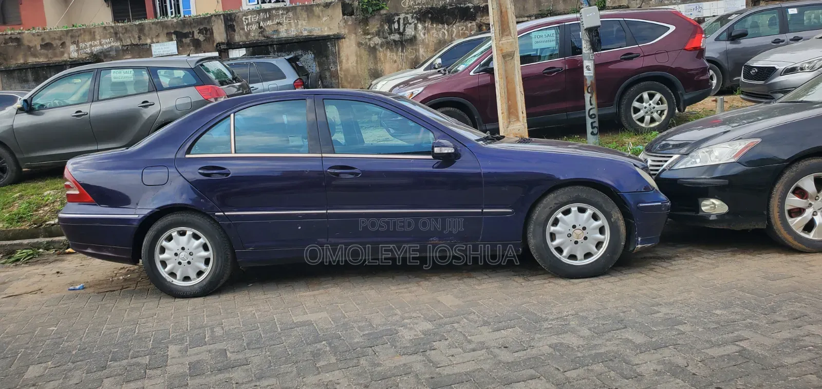 Mercedes-Benz C240 2005 Blue