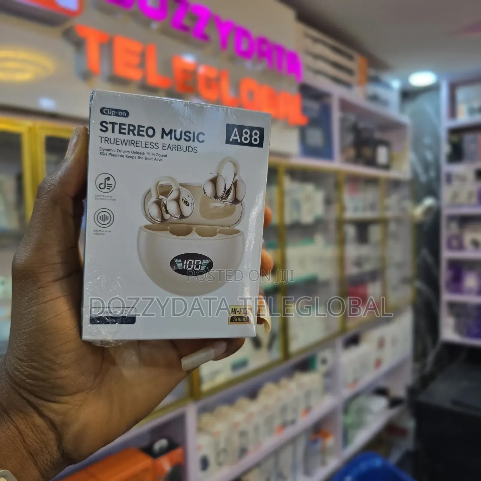 A88 Clip-on True Wireless Earbuds