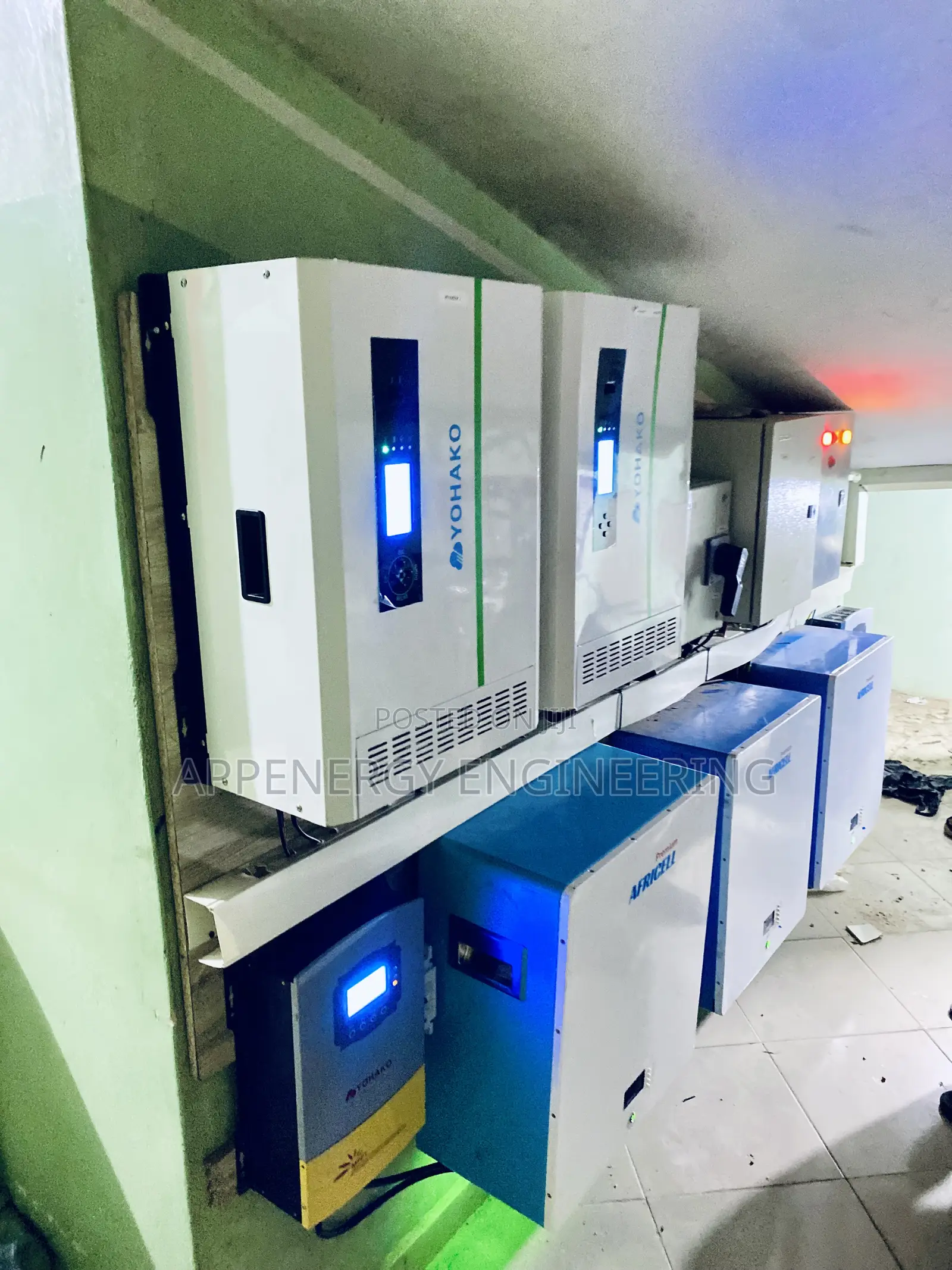 Africell 20kva Inverter With 30kwh Africell