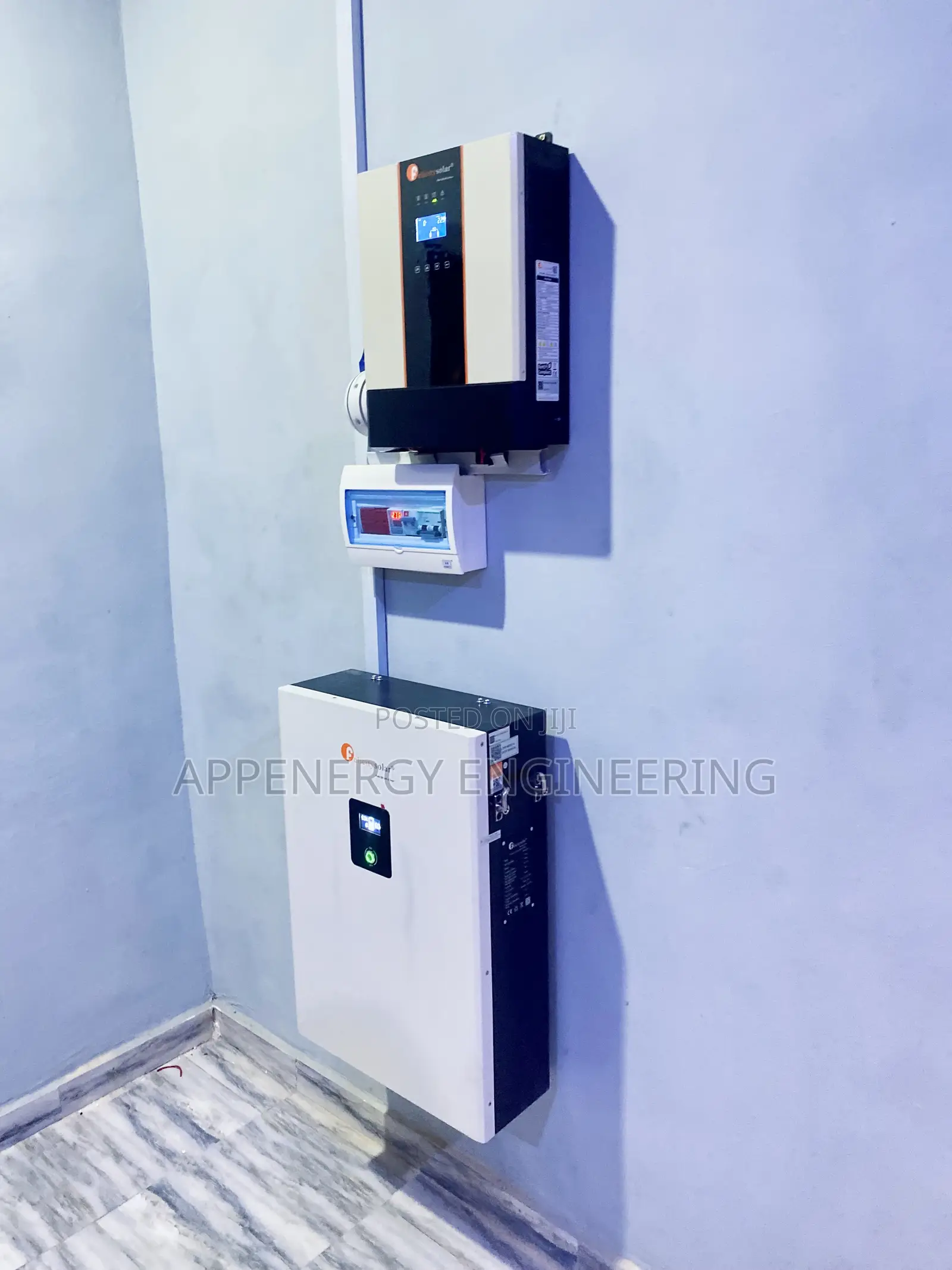 10kwh Lithium Iron Battery With 5kva Both Felicity