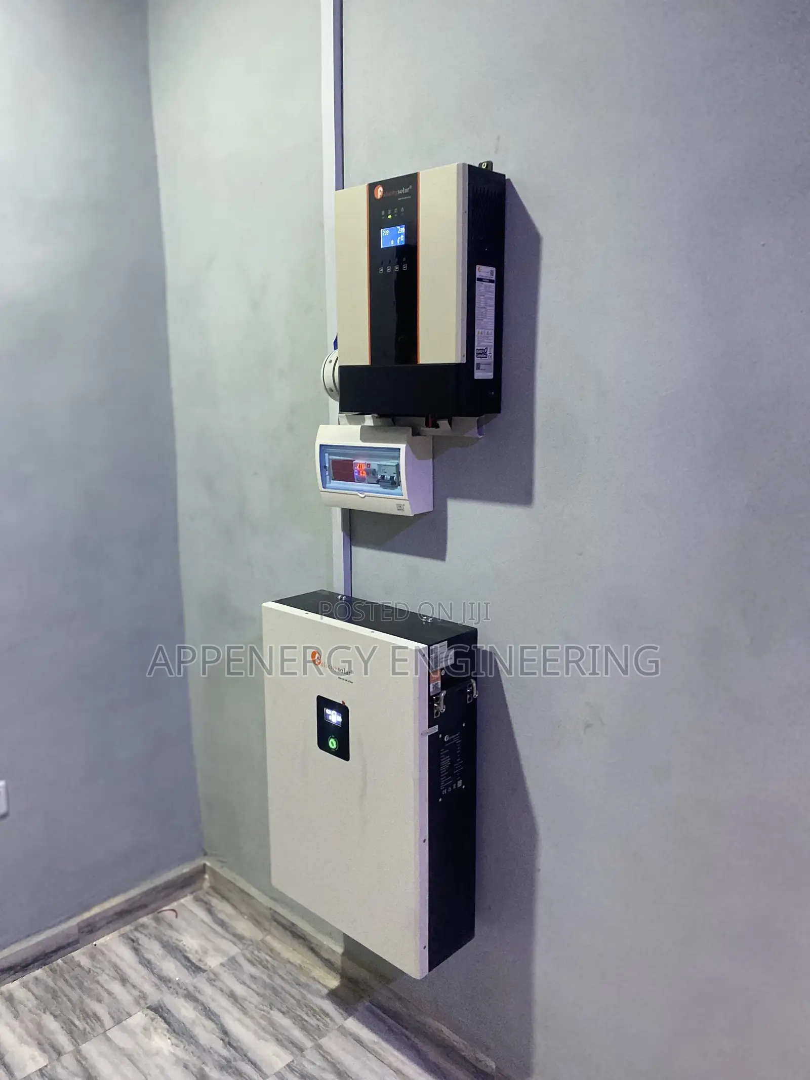 10kwh Lithium Iron Battery With 5kva Both Felicity