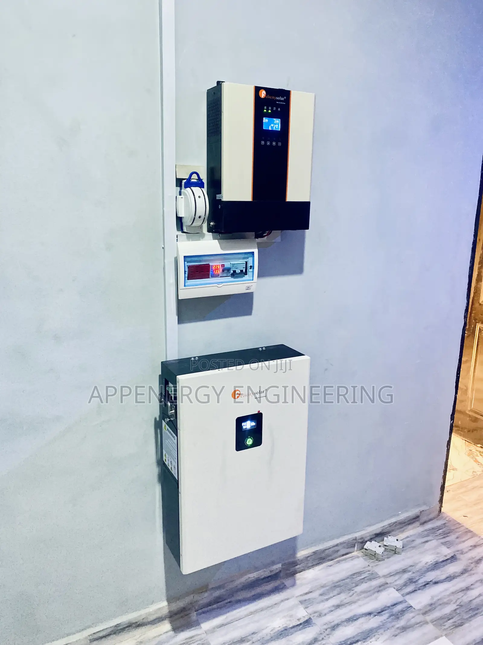 10kwh Lithium Iron Battery With 5kva Both Felicity