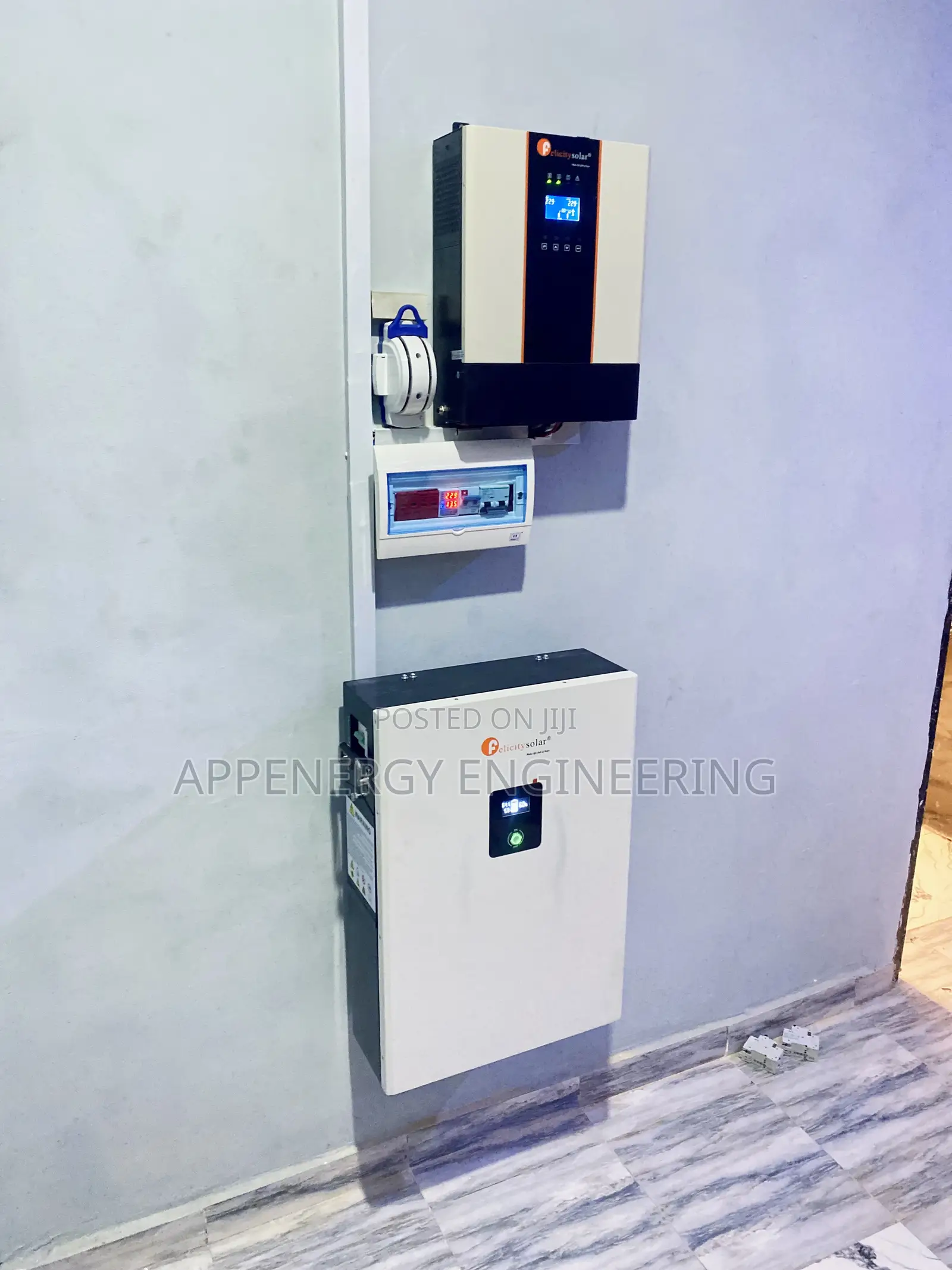 10kwh Lithium Iron Battery With 5kva Both Felicity