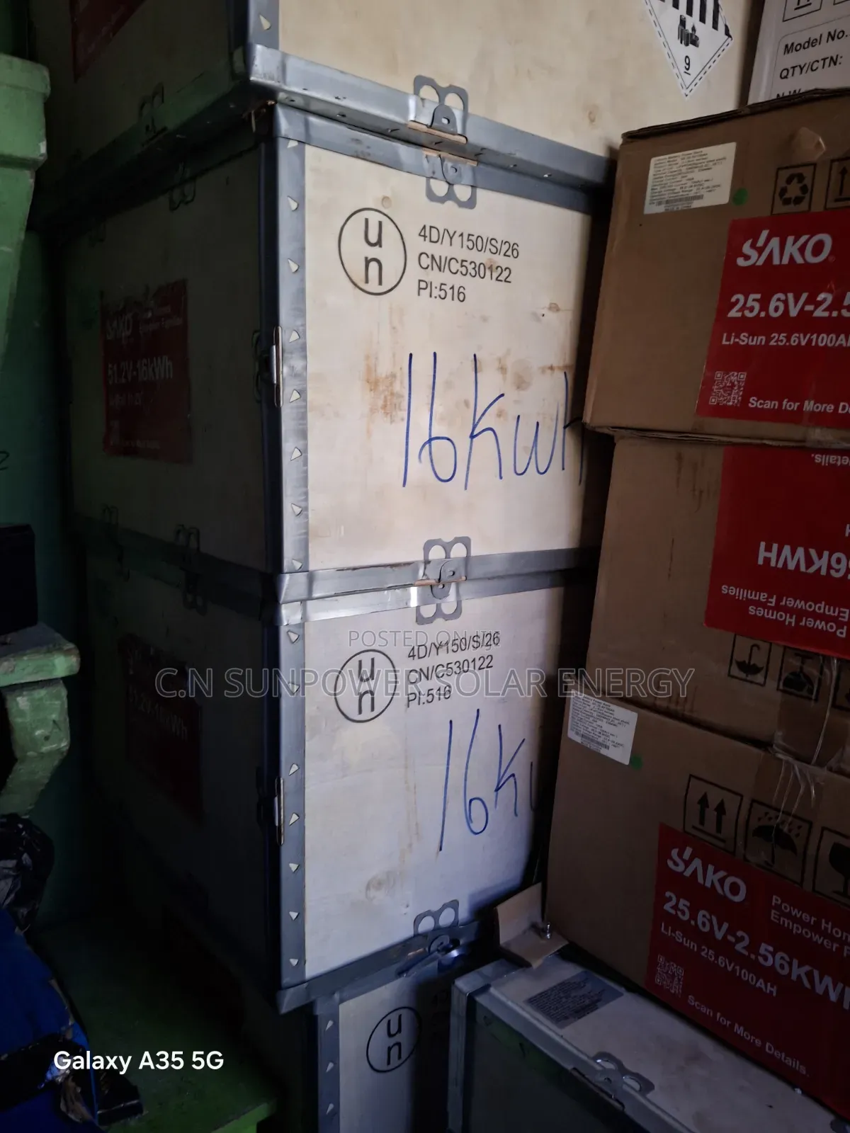 16kwh/48v Sako Lithium-Iron Phosphate Energy Storage Battery System