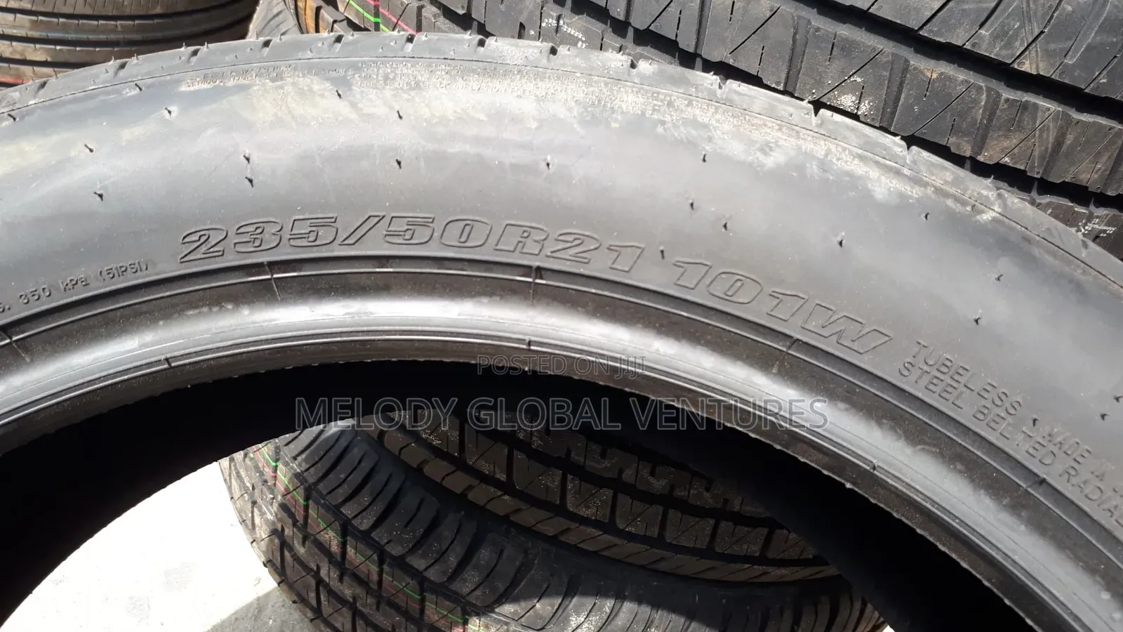 235/50r21 Dunlop Tyres / Made in Japan. Original High Premium Tires
