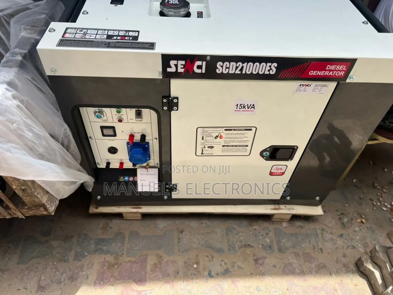 15kva Senci Diesel Soundproof Generator 100%Copper Coil