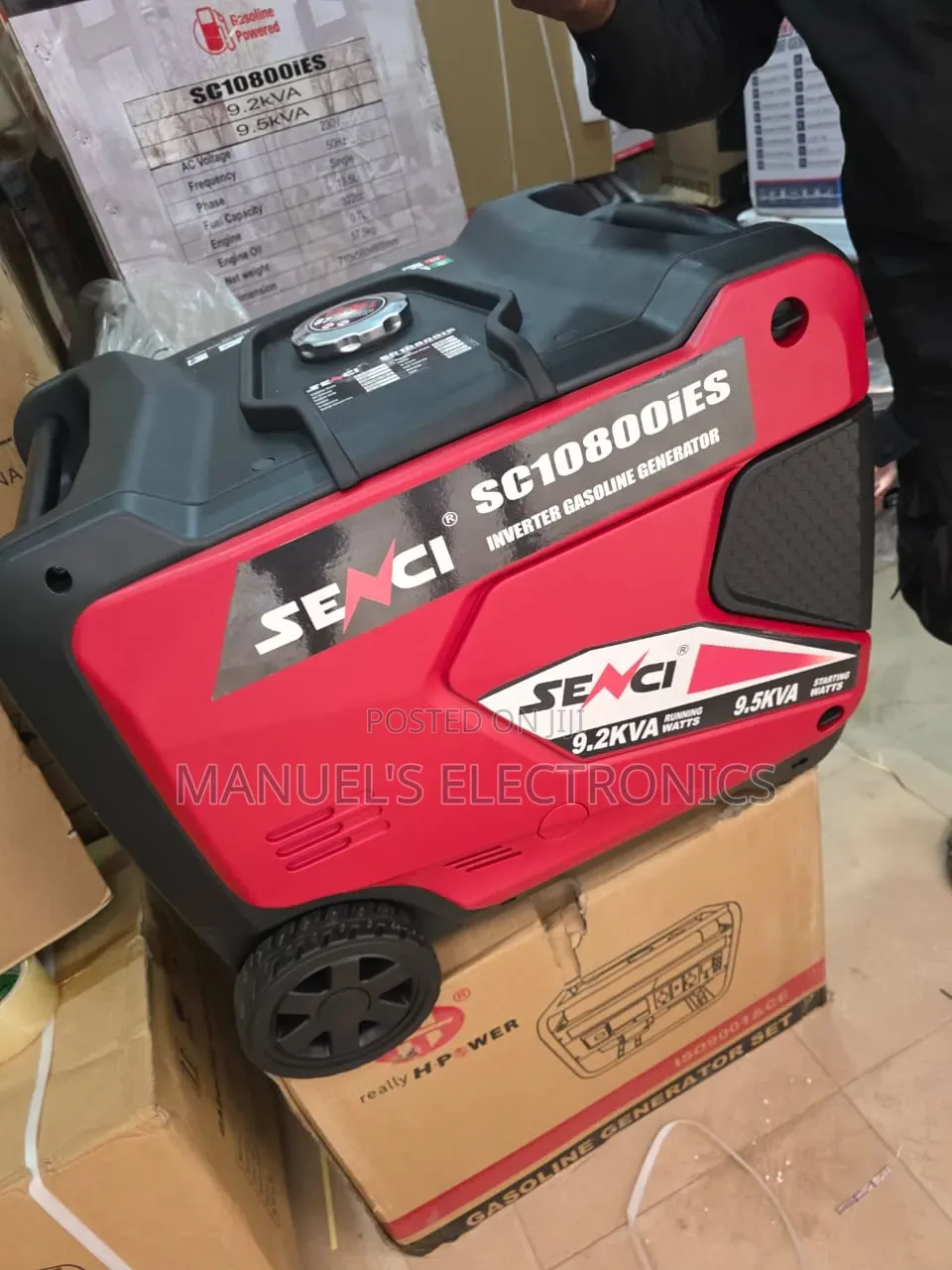 Come I Have Senci Remote Control Inverter Soundproof Petrol Gen(9.5kva