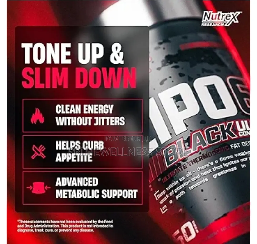 Lipo6 Black Ultra Concentrate 60 Liquid Capsules