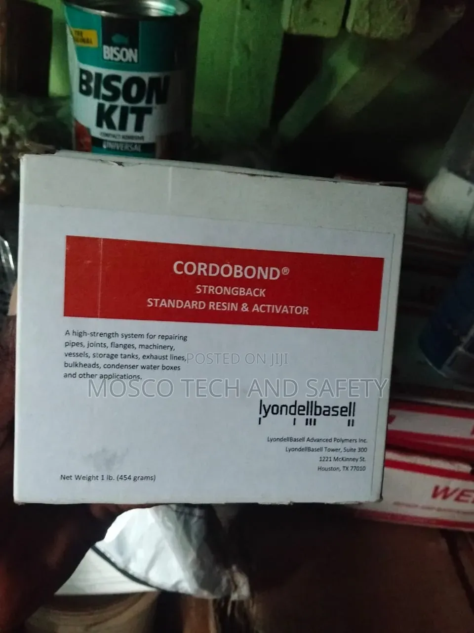 Original Cordobond Strongback Repair Resin Kit