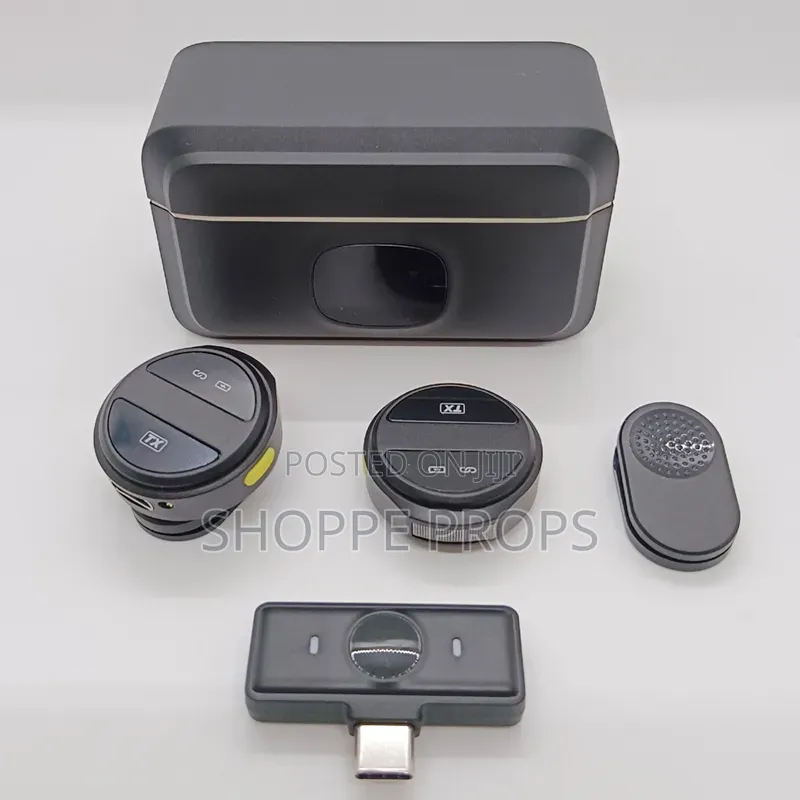 Q8 Magnetic Wireless Microphone With Active Noise Cancellation