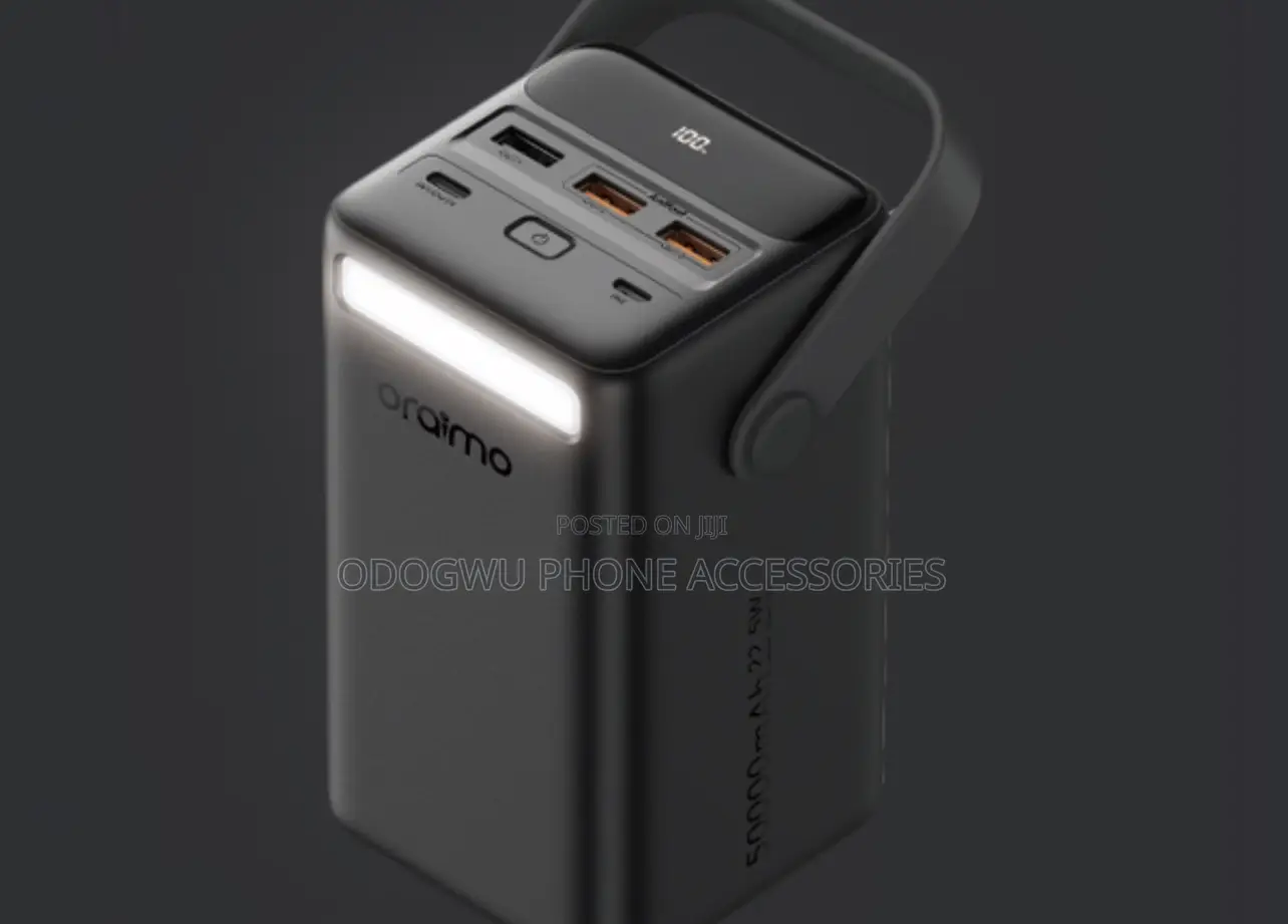 Oraimo 50000mah Fast Charging Power Bank – High Capacity