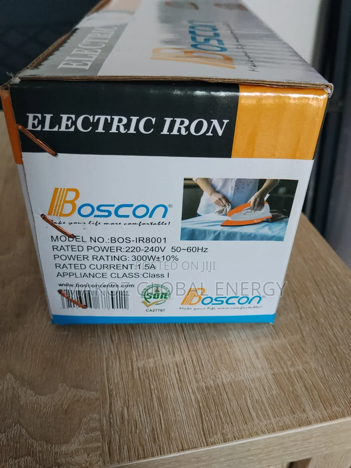 Boscon Ac/Dc Electric Iron