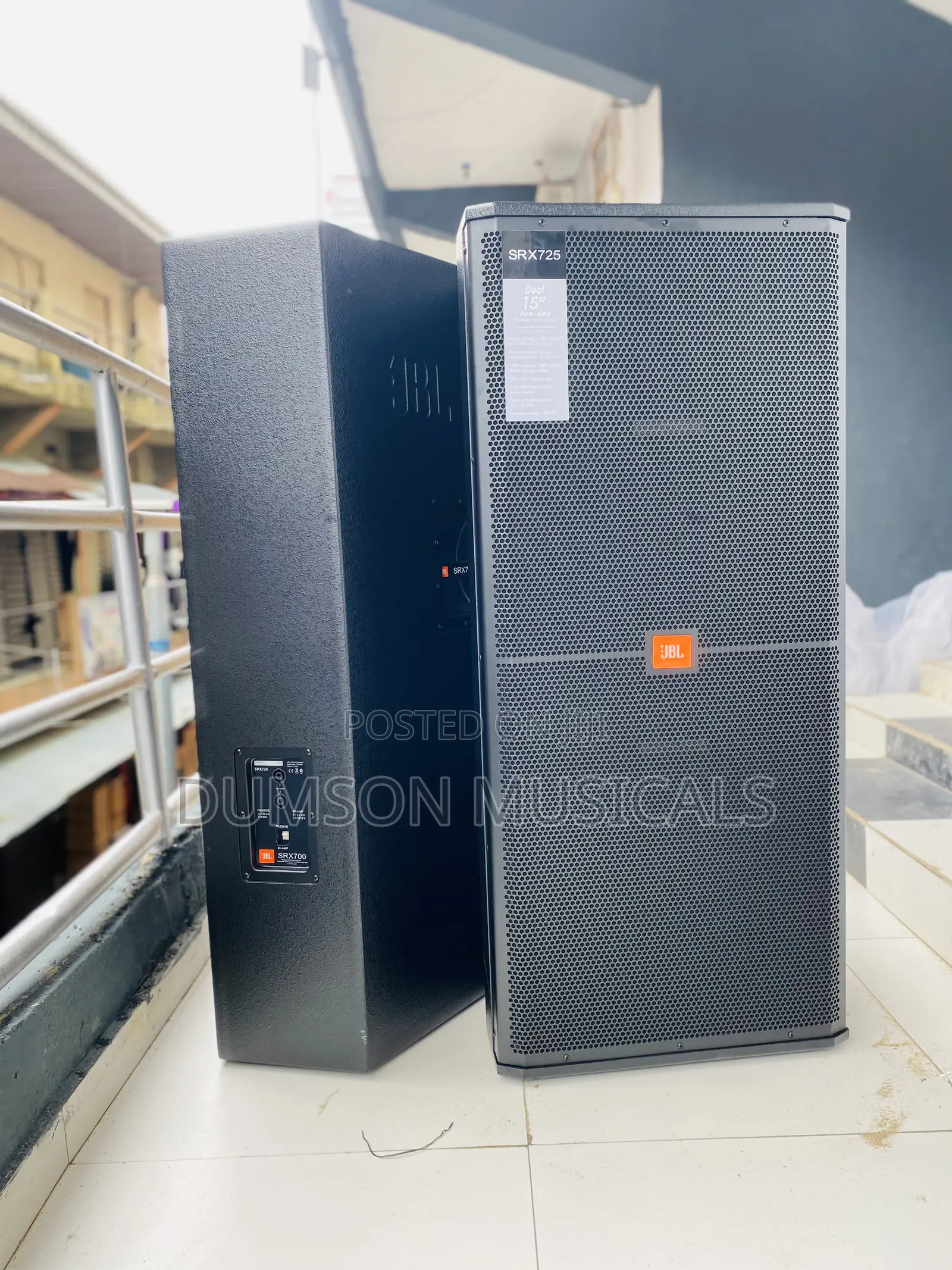 JBL Srx728 Loudspeaker Double Full-Range Speaker Pair