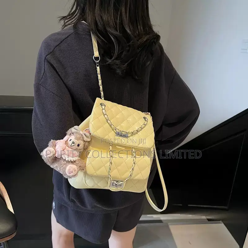 Yellow Backpack Girls