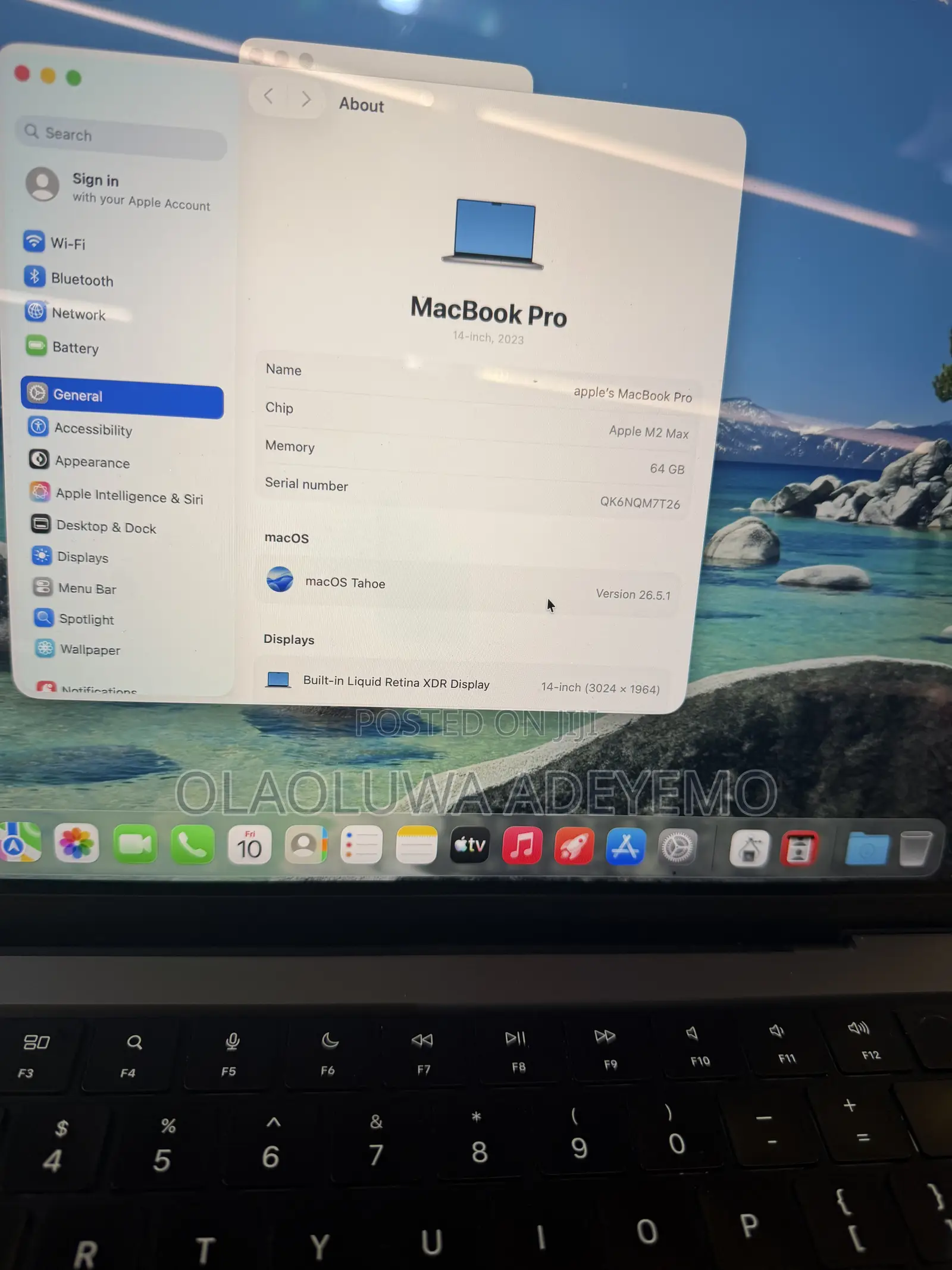 Laptop Apple MacBook Pro 2023 M2 Max 64GB Apple M2 Ultra SSD 2T