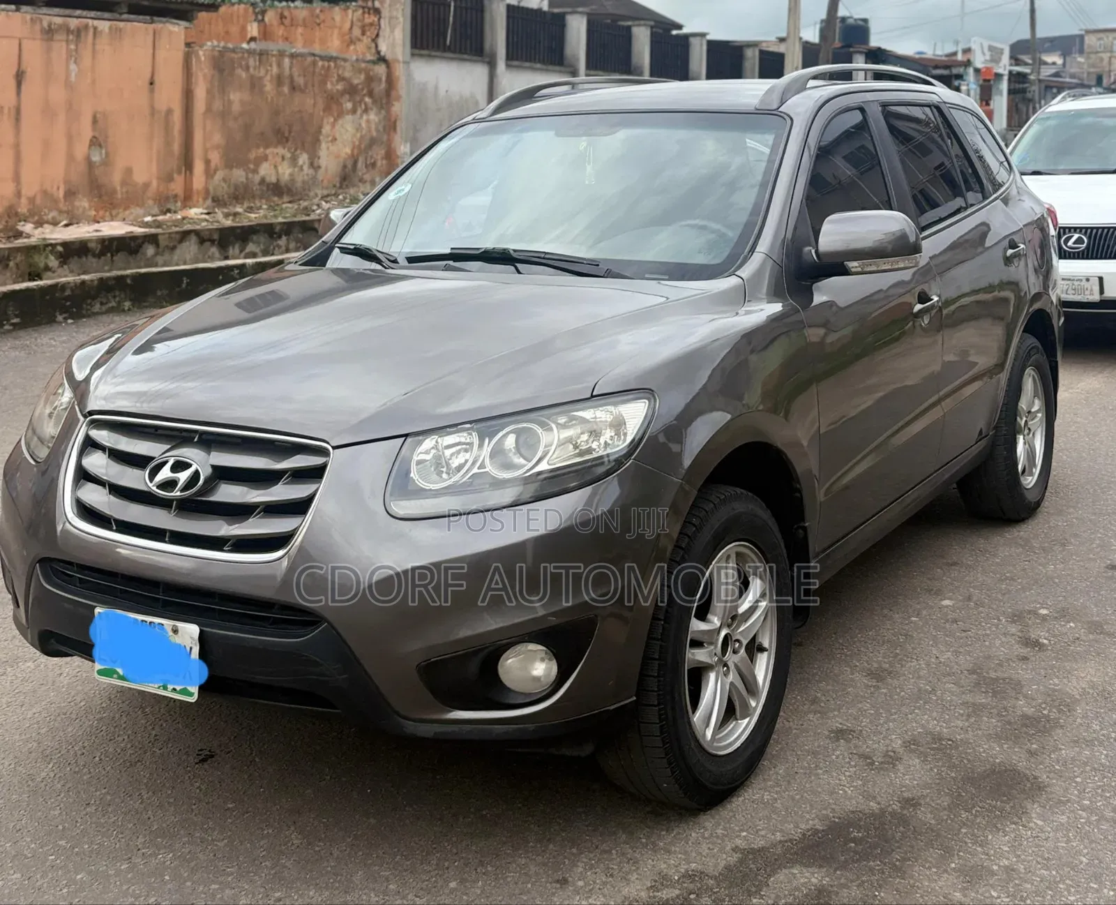 Hyundai Santa Fe 2011 Gray