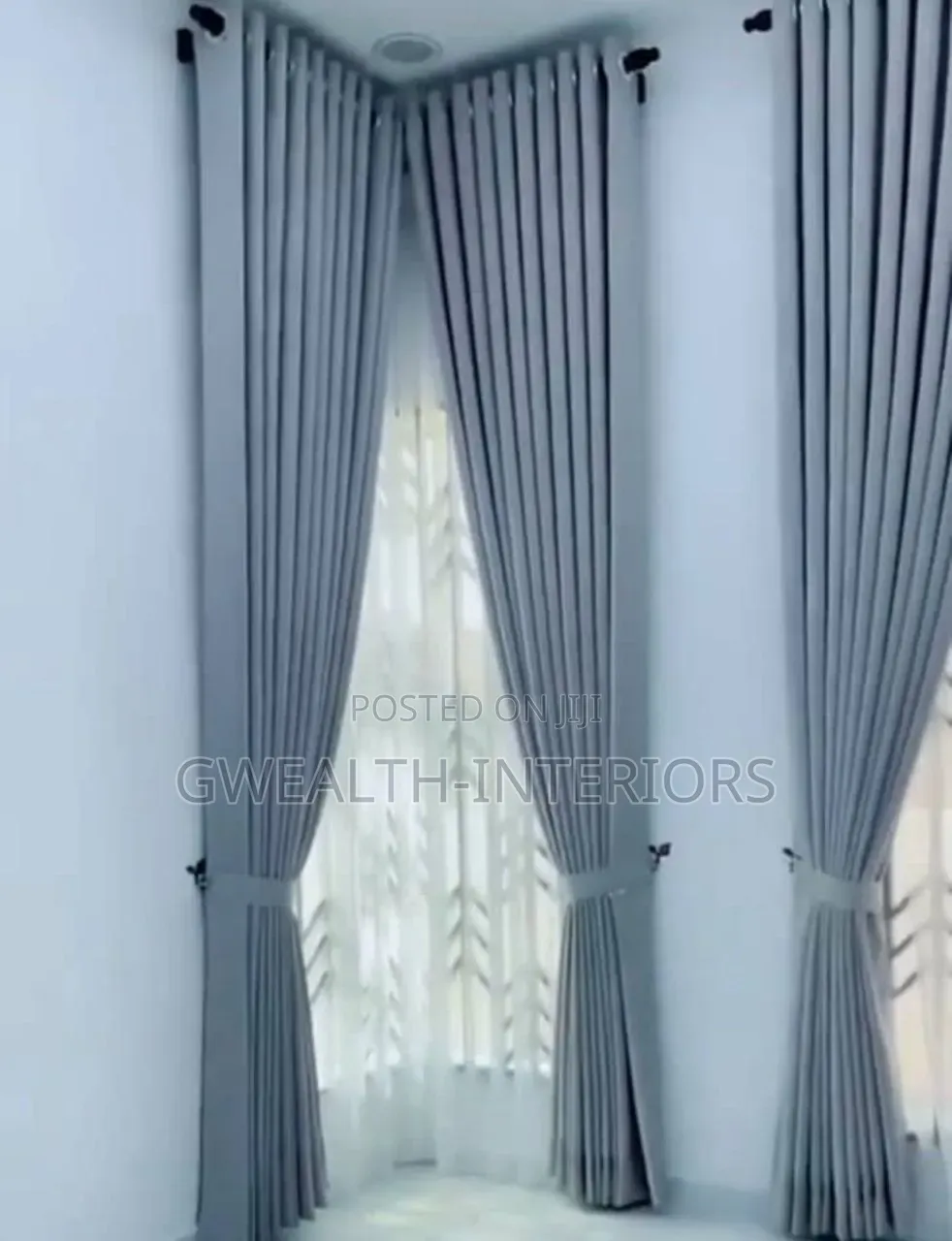 Gray Turkish Curtains
