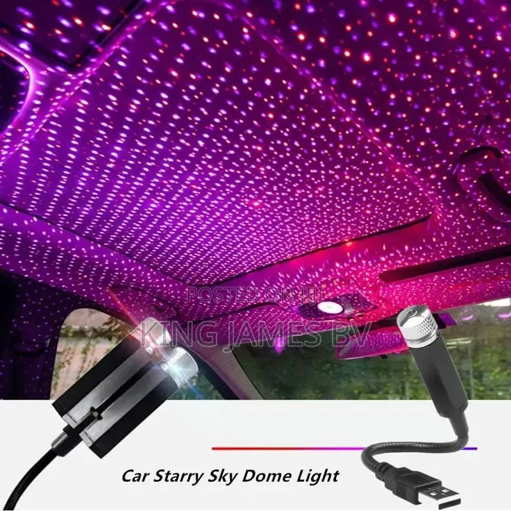 Mini Galaxy Car Light – Stylish Vehicle Interior Upgrade