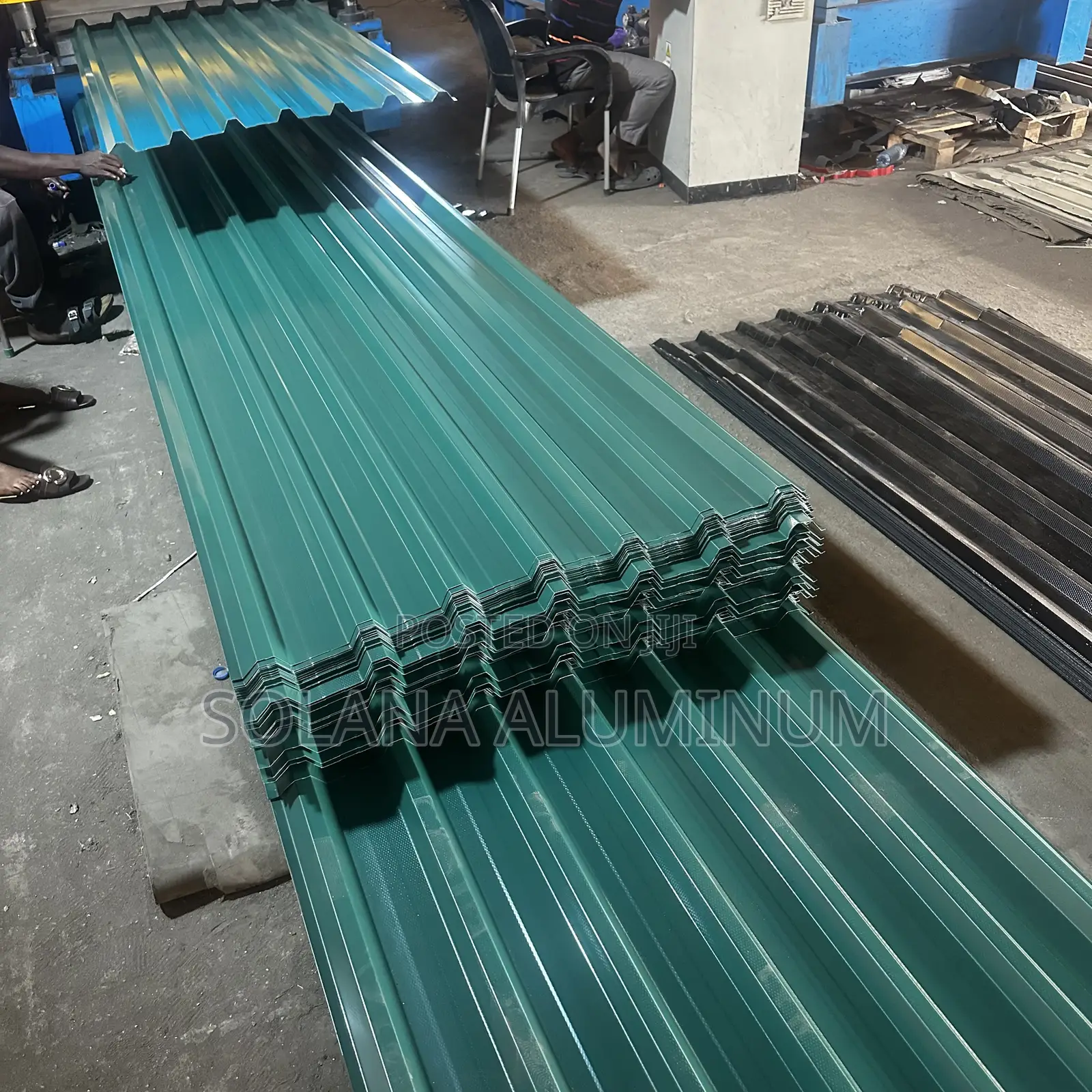 0.55mm Bush Green Tower Aluminium (Queensway)