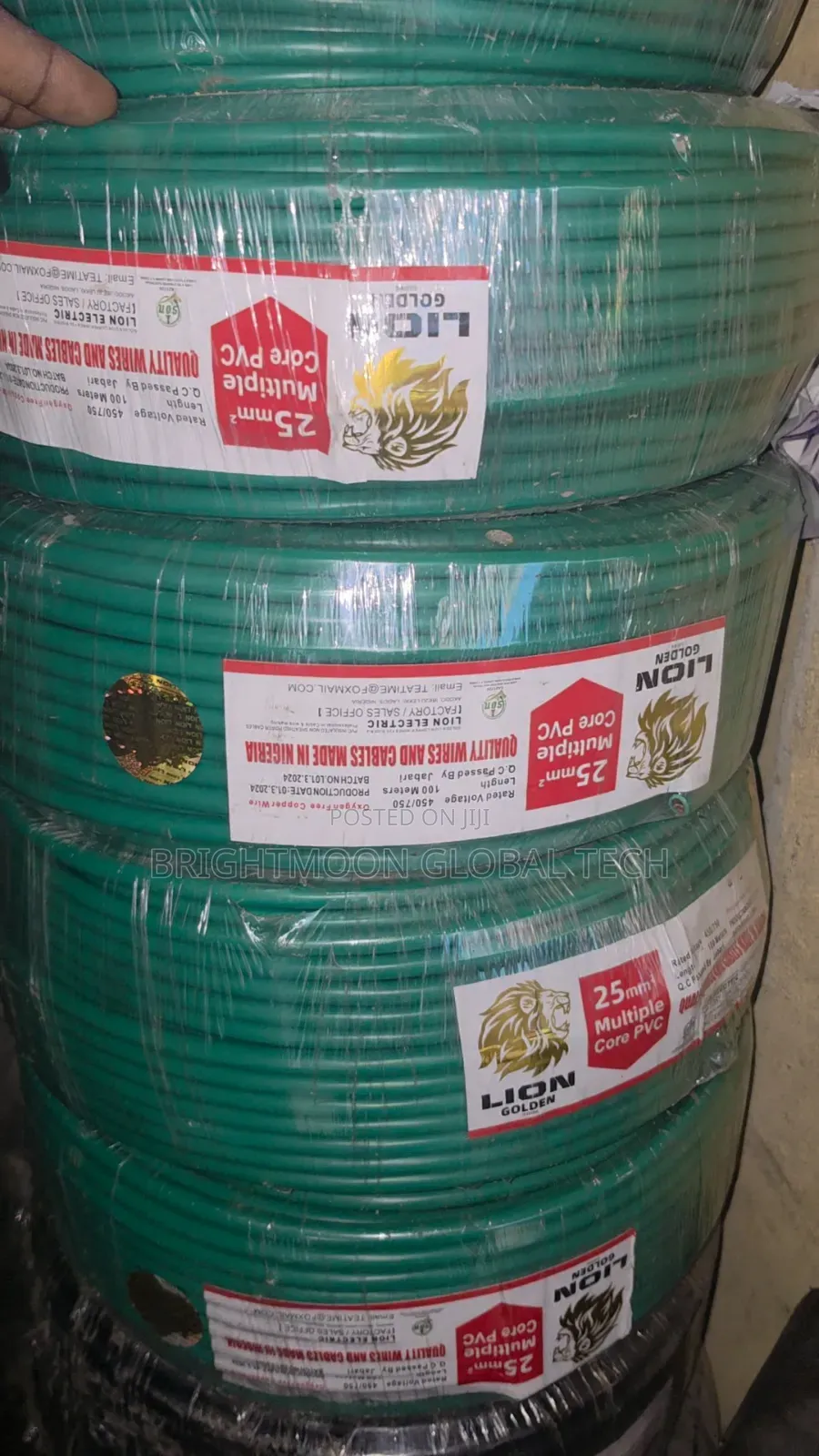 4mm Lion Single Wires and Cables 100% Pure Copper