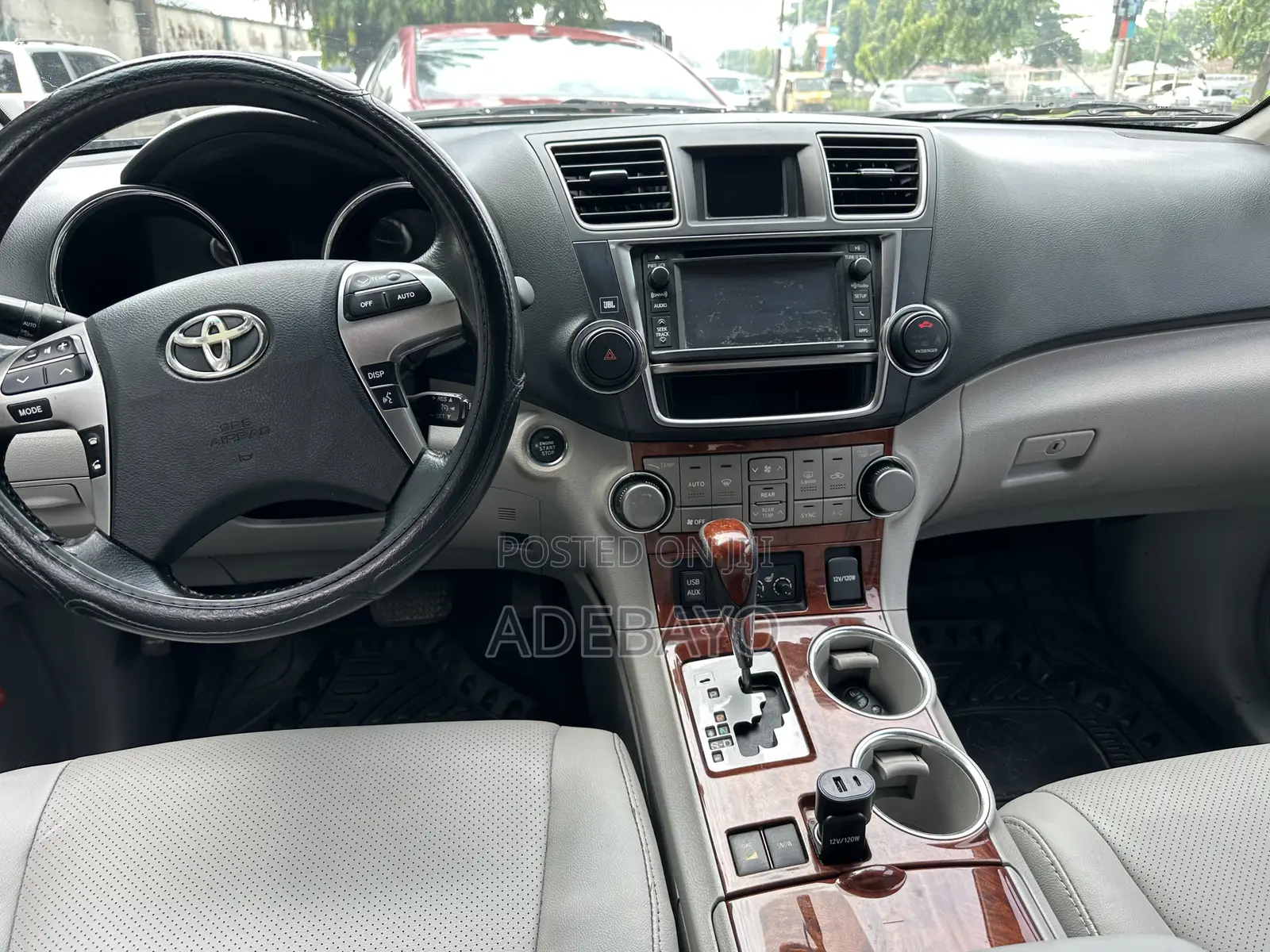 Toyota Highlander Limited 3.5l 4WD 2013 Blue