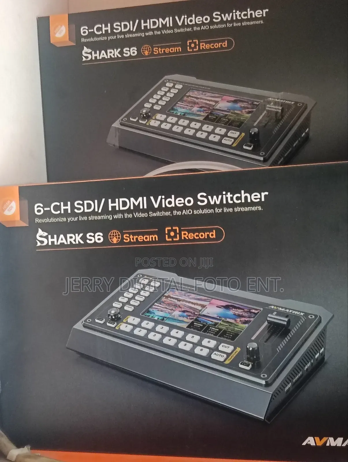 Avmatrix Shark S6 Video Switcher