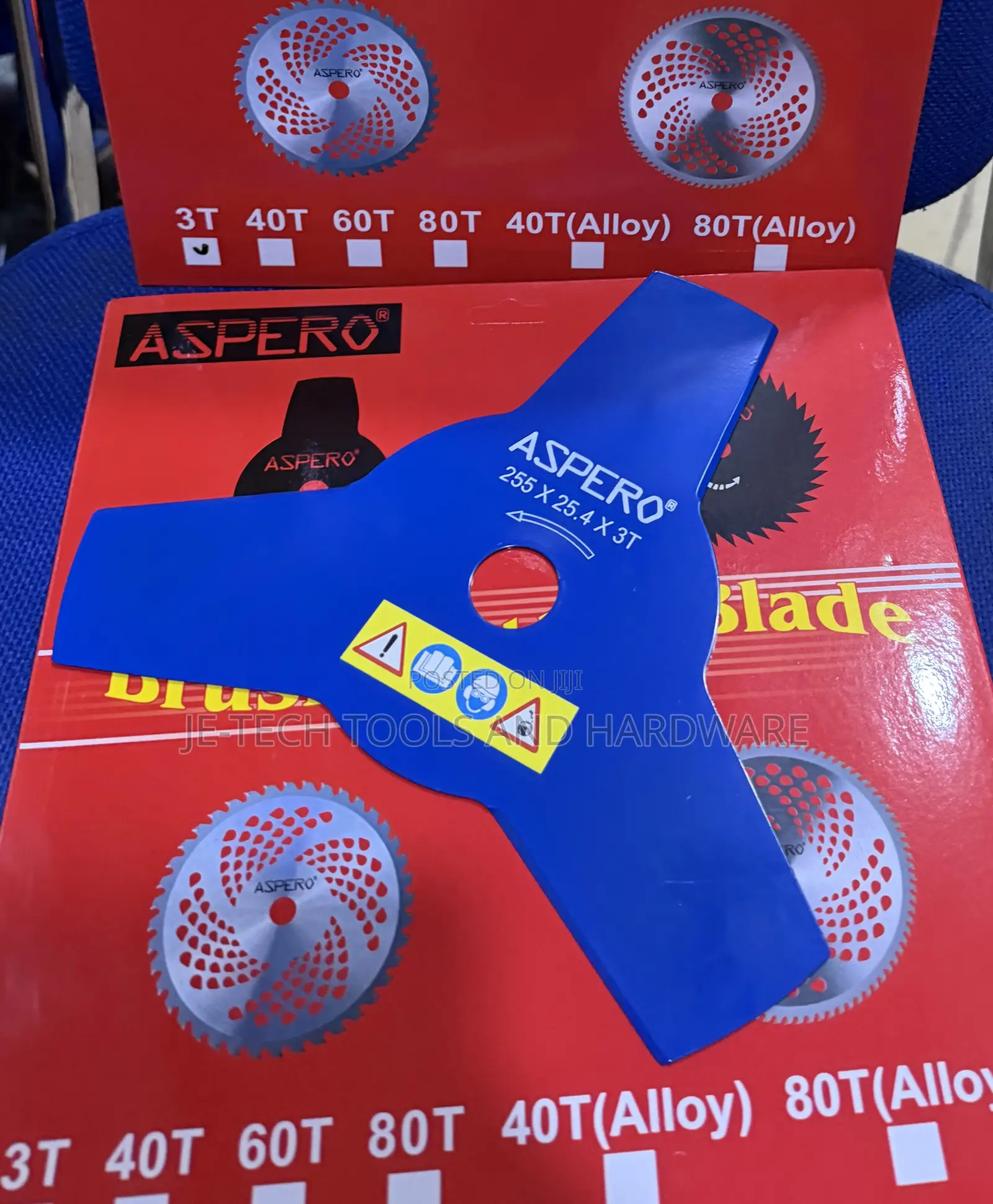 Aspero 3teeth Brush Cutter Blade
