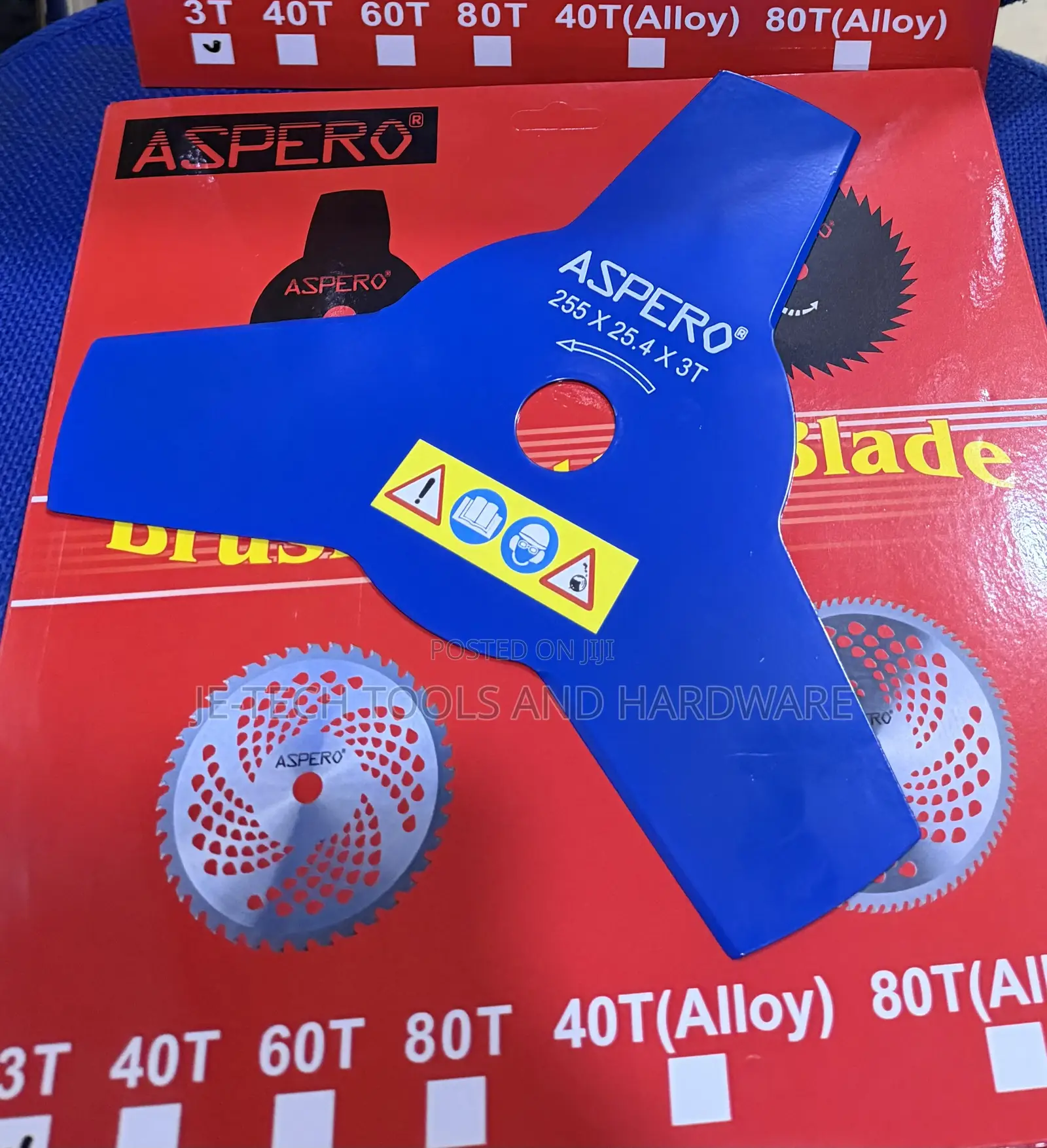 Aspero 3teeth Brush Cutter Blade