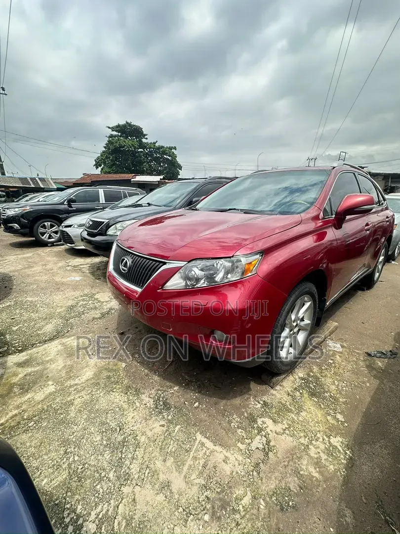 Lexus RX 2010 Red