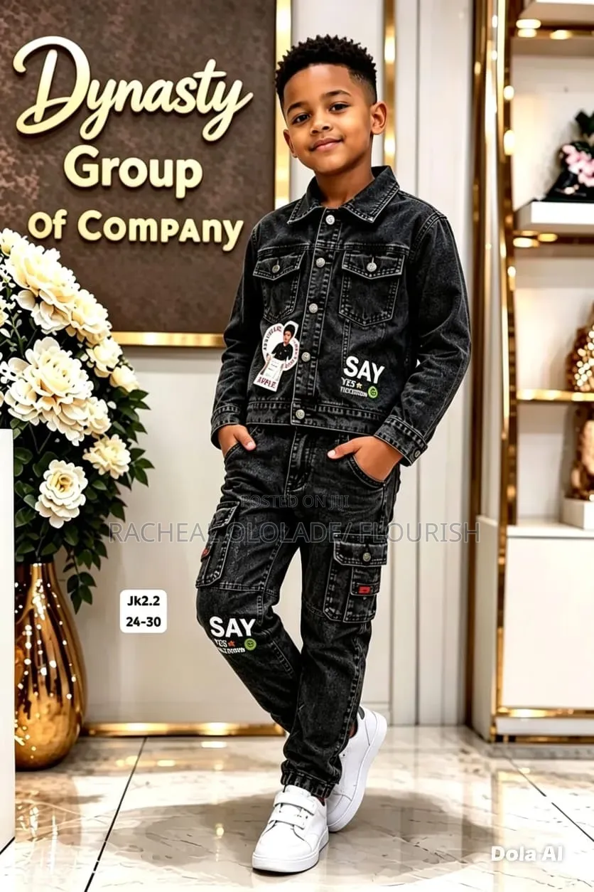 Quality Children Boys Jeans Up and Down