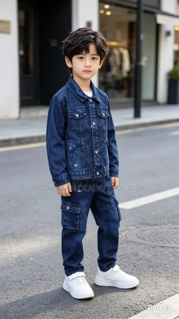 Quality Children Boys Jeans Up and Down