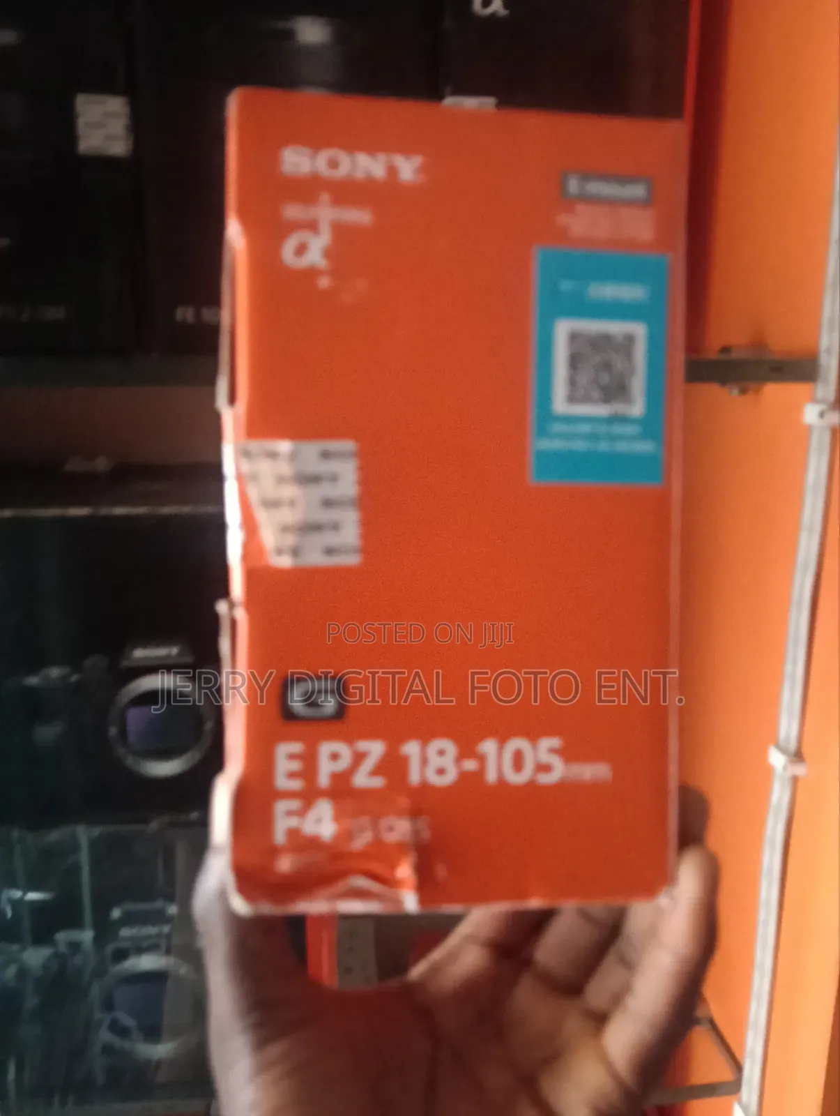 Sony Len E Pz 18-105mm F4 G