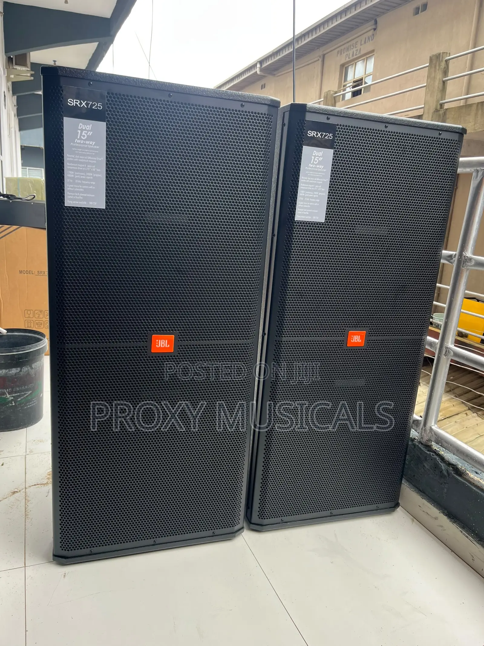 JBL Full Range Speakers Big Magnet
