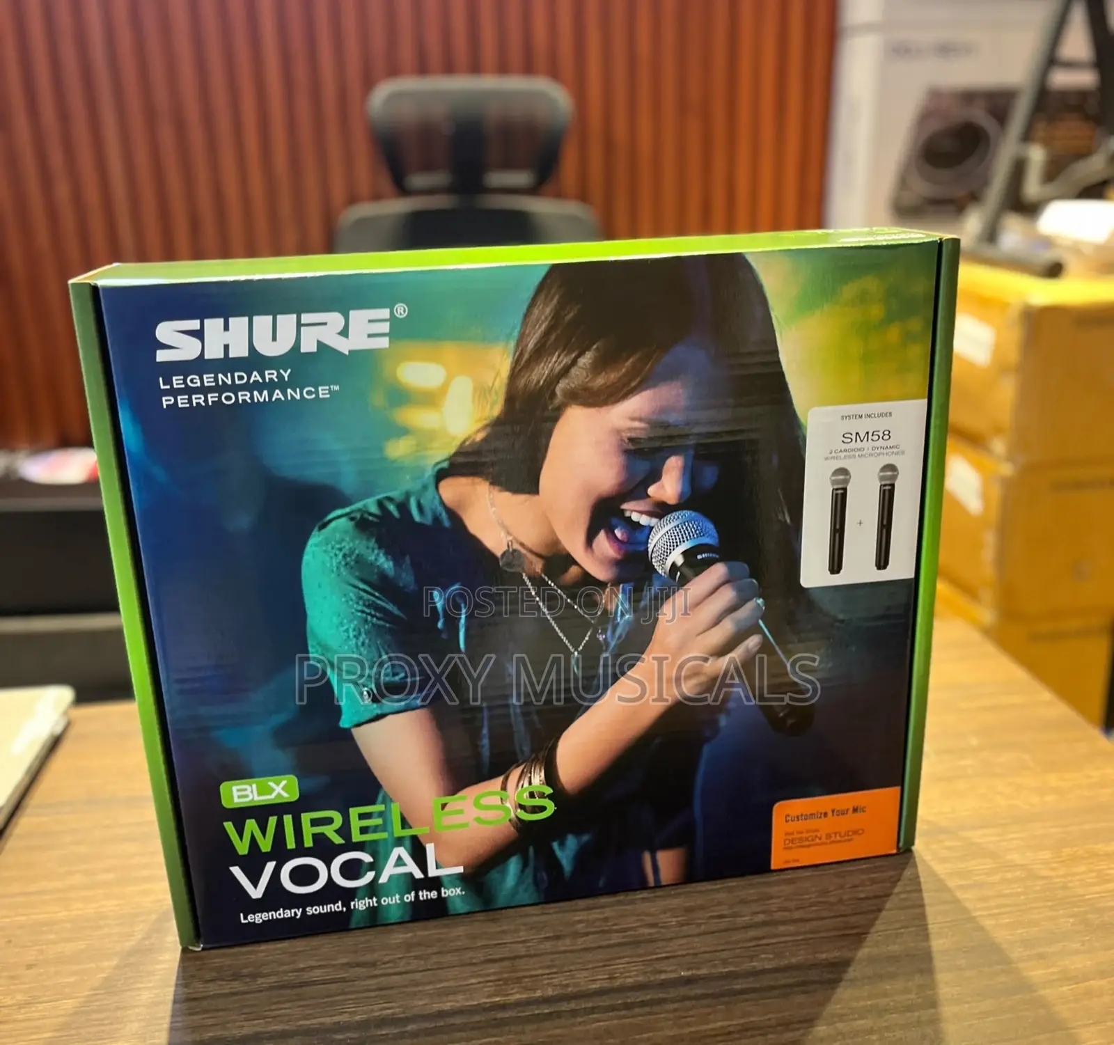 Shure Blx288/Sm58 Combo Wireless Dual Microphone System